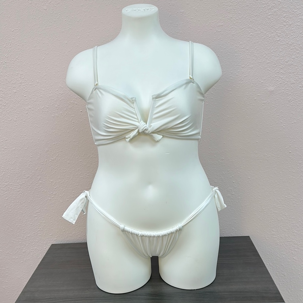 Elegant White Bikini Set